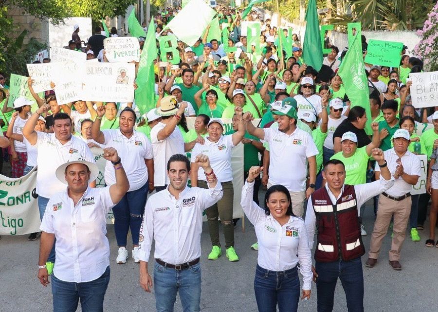 “Les garantizo que con el triunfo de la coalición lo mejor está por venir para nuestro municipio”, dice Blanca Merari en caminata por Leona Vicario