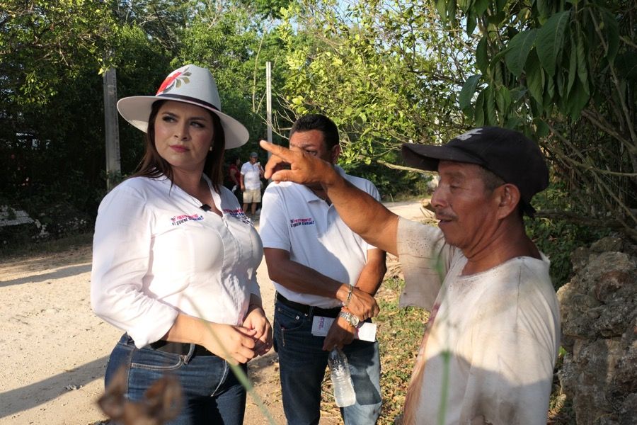 Fernanda Alvear denuncia abandono del gobierno municipal a los más necesitados
