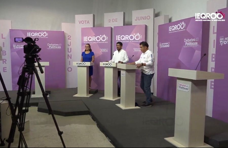 ¿MORENA abandona los debates? Sus candidatos no se presentaron el lunes, y hay dudas sobre lo que viene: Solidaridad y Cozumel