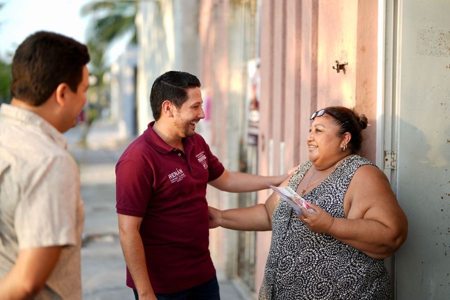 “El 2 de junio se decide el futuro de Quintana Roo y México, vamos a votar por la 4T”: Renán Sánchez