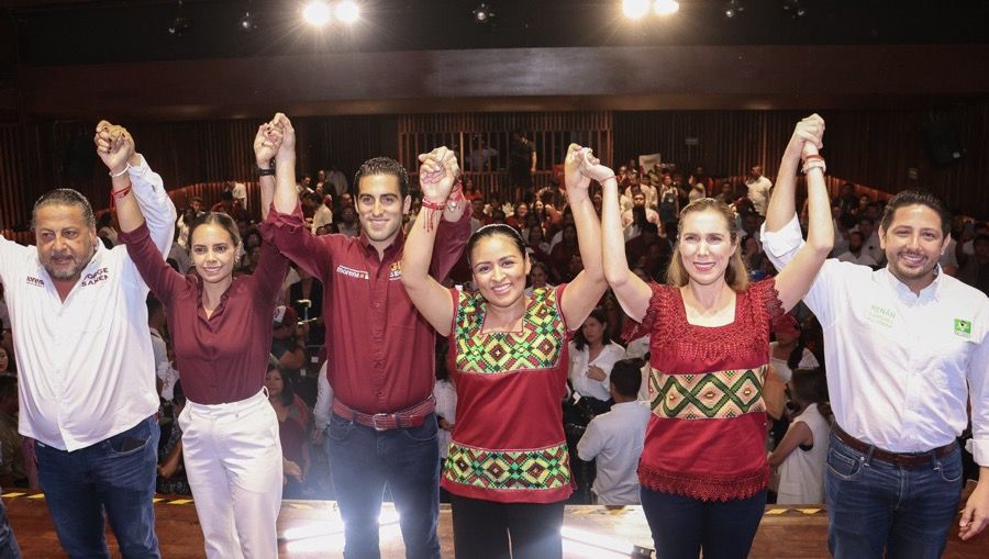 Blanca Merari convoca a la ciudadanía a salir a votar el próximo 2 de junio a favor de los abanderados de la coalición “Sigamos Haciendo Historia”