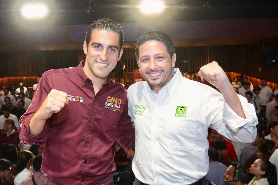 “La familia Verde llama al voto para Eugenio Segura, candidato al Senado”: Renán Sánchez, líder del PVEM en QRoo