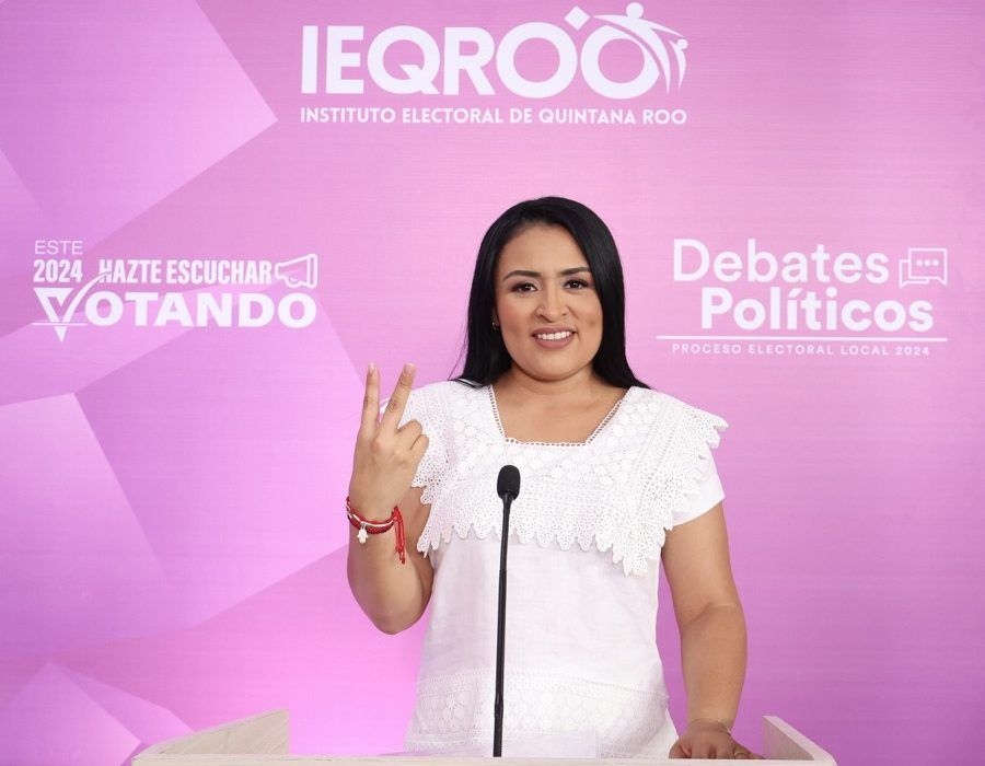 Blanca Merari refrenda su compromiso de seguir trabajando con amor y dedicación para impulsar el desarrollo de Puerto Morelos