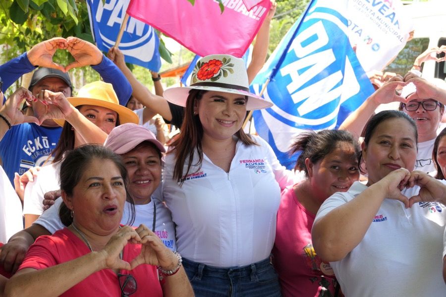 “Puerto Morelos sí va cambiar”: Fernanda Alvear