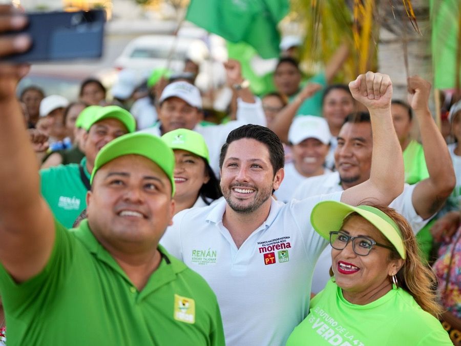 Llama Renán Sánchez a la familia Verde de Quintana Roo a votar para consolidar la transformación este 2 de junio