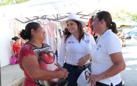 Fernanda Alvear hace llamado al voto útil en Puerto Morelos