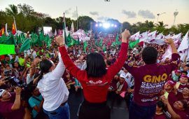 “Esta campaña ha sido de la transformación de conciencias de un pueblo que nunca más quiere volver al pasado oscuro del PRIAN”: Estefanía Mercado