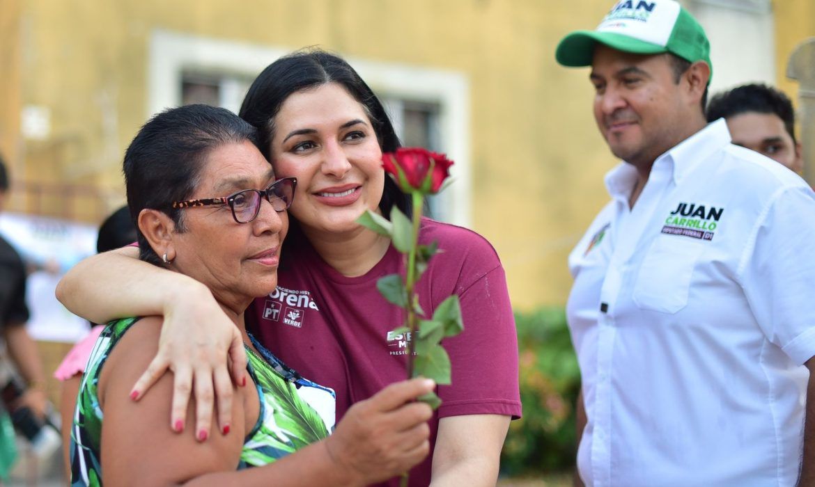Estefanía Mercado compromete empleo, apoyo alimentario y guarderías gratuitas a mujeres jefas de familia en su primer año de gobierno