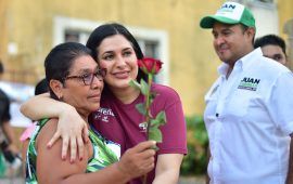 Estefanía Mercado compromete empleo, apoyo alimentario y guarderías gratuitas a mujeres jefas de familia en su primer año de gobierno