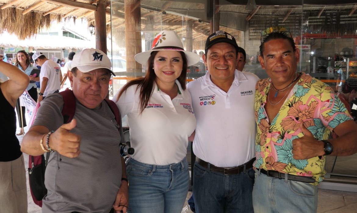 Llama Fernanda Alvear al voto de castigo para rescatar Puerto Morelos