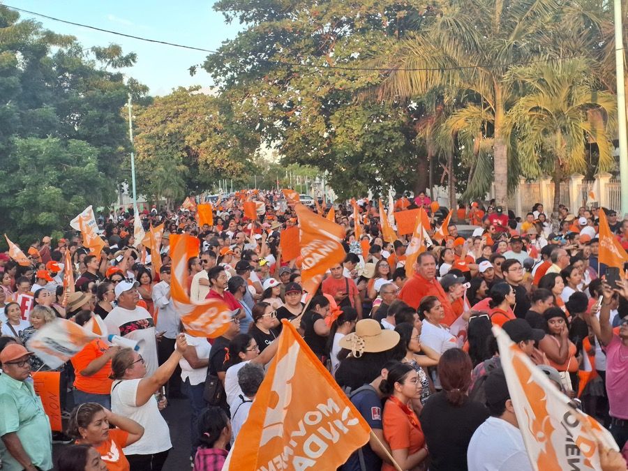 En el mejor momento de la 4T, la oposición le gana la calle en Chetumal para pedir un conteo total de votos