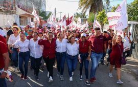 Realiza Ana Paty caminata y evento de agradecimiento por los 242 mil votos del pasado domingo