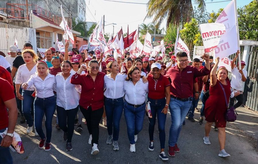 Realiza Ana Paty caminata y evento de agradecimiento por los 242 mil votos del pasado domingo