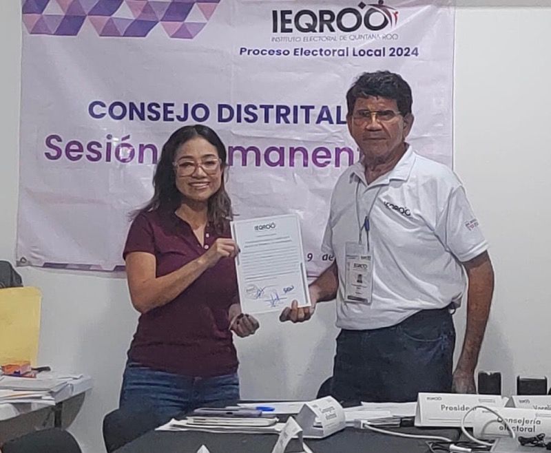 Yensunni gana 101 votos más en recuento de 2 casillas, y estira su diferencia con Lidia Rojas a 699