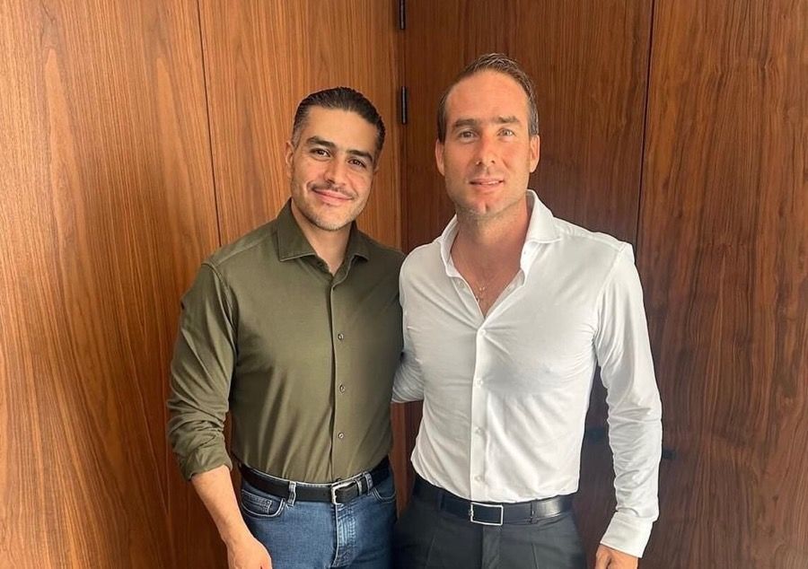 Se reúnen Diego Castañón y García Harfuch para hablar de seguridad