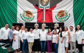 Gino “apadrina” registro de diputados de MORENA, en otro gesto hacia 2027