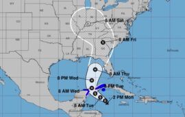 Desde la tarde del martes, habrá condiciones de tormenta tropical o huracán en el norte de QR