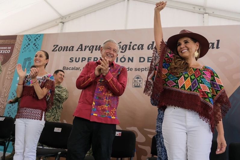 NINGUNO COMO MARA | “Ha puesto el ejemplo a muchos que gobernaron Quintana Roo”: AMLO