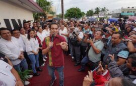 ¿CARGADA O CONVICCIÓN? | Todos los alcaldes del sur se muestran con Gino en la apertura de la “Casa de la Transformación” en Chetumal