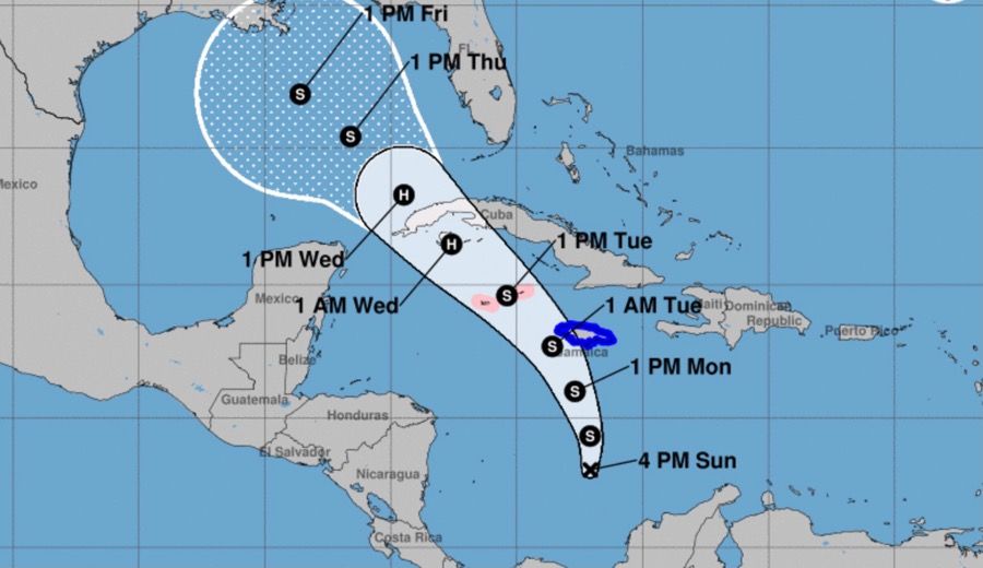 Nace otro potencial huracán en el Caribe; podría pasar cerca de QR el miércoles