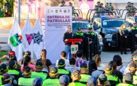 Diego Castañón entrega 15 nuevas patrullas para Seguridad Ciudadana de Tulum
