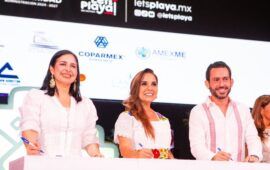 Estefanía presenta la marca ciudad “Playa del Carmen” | “Un antes y un después para Solidaridad”, dijo