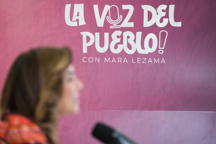 Anuncia Mara que se construirán más domos en escuelas en 2025, y que serán 1100 al final de su mandato
