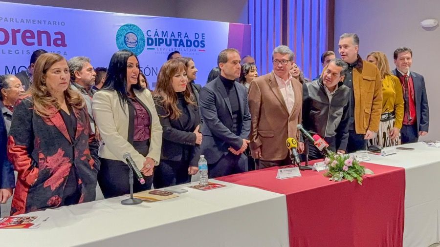 Diego Castañón va como invitado especial de Ricardo Monreal a evento de diputados federales de MORENA