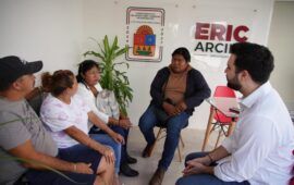 Anuncia diputado Eric Arcila que camina su distrito para dar atención directa a la ciudadanía