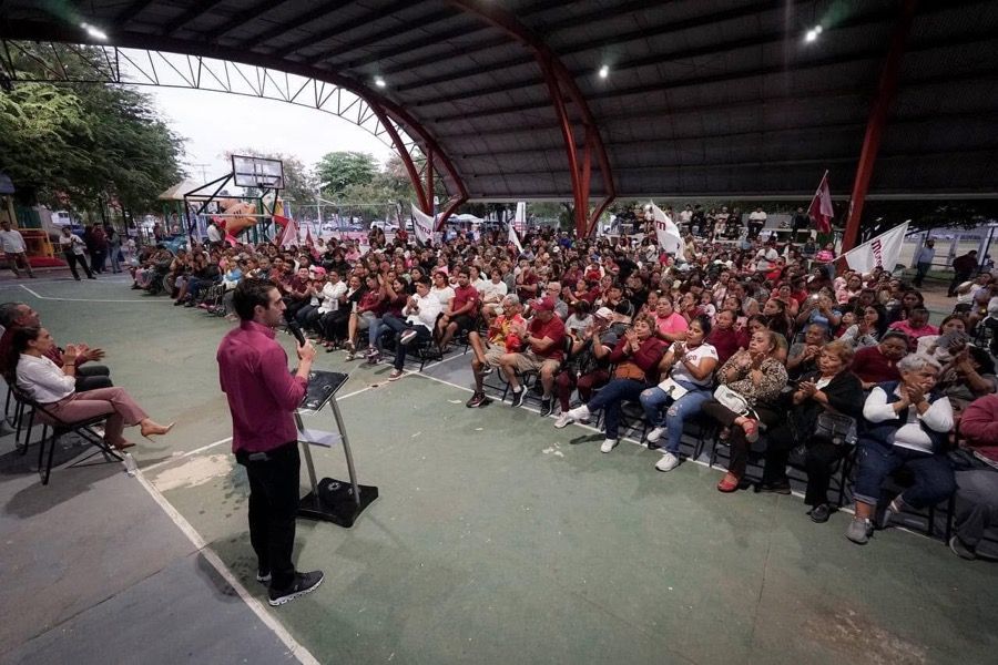 Gino activa su agenda con MORENA; asamblea, afiliaciones y presencia en eventos de compañeras