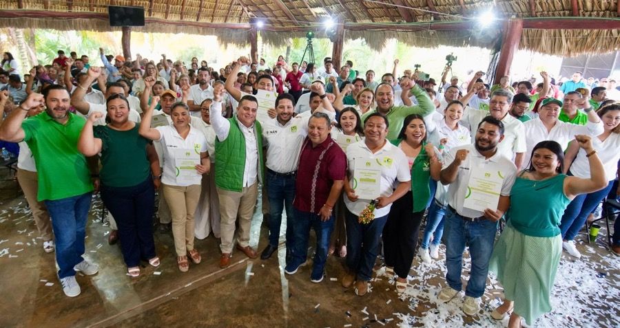 Toma protesta Comité del Verde en José María Morelos; lo encabeza Juan Antonio Ojeda