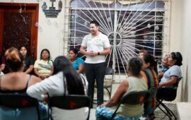 Renán Sánchez se reúne con simpatizantes del Verde en Chetumal, para fortalecer la presencia del partido en la capital
