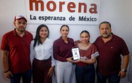 Ana Paty refrenda su afiliación a MORENA y se alista para la carrera por el 2027 | “El movimiento político y social más importante de la historia contemporánea de nuestro país”, dijo