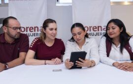 En el momento más tenso de su relación con Mara, Atenea se afilia a MORENA