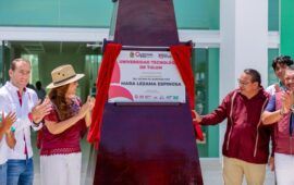 Inauguran Mara y Diego Castañón Universidad Tecnológica de Tulum