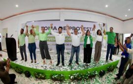 “El Partido Verde se fortalece rumbo al 2027” | Renán Sánchez toma protesta al Comité de OPB; asume Julio Velázquez