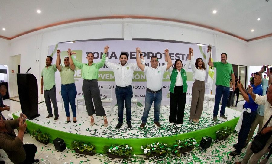 “El Partido Verde se fortalece rumbo al 2027” | Renán Sánchez toma protesta al Comité de OPB; asume Julio Velázquez