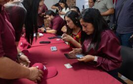 MORENA lleva el 40% de la meta de afiliaciones en QR; van 60 mil y deben llegar a 150 mil