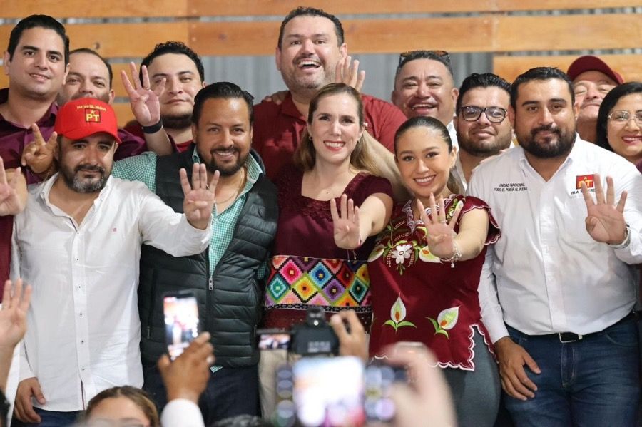 Atenea buscó al Profe Anaya para que el PT la apoye como candidata a diputada federal en el 27