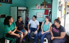 Renán Sánchez continúa con sus visitas a las bases del Verde en Chetumal