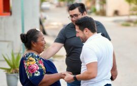 Renán Sánchez destaca inversión histórica en programas sociales 2025 ante la Familia Verde en Villa Otoch