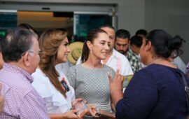 Inician en Cancún, Claudia Sheinbaum y Mara Lezama el programa Viviendas del Bienestar para construir 22 mil viviendas en Quintana Roo