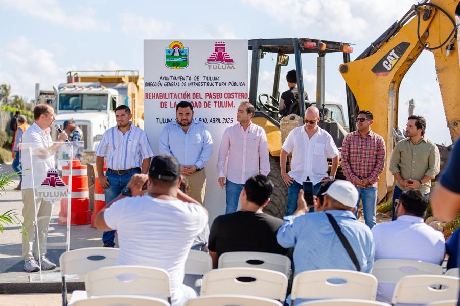 Arranca remodelación de paseo costero en Tulum, un pedido histórico del sector turístico