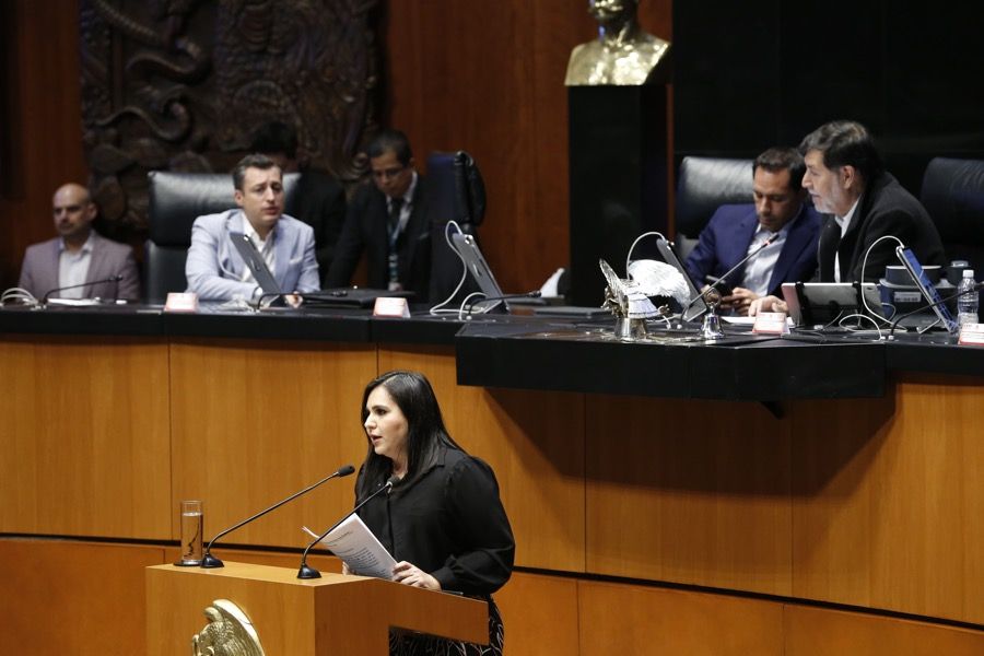 Mayuli Martínez denuncia que nuevo reglamento legislativo aprobado por la 4T permite censurar opositores