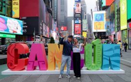 Ana Paty posiciona la marca Cancún en Times Square