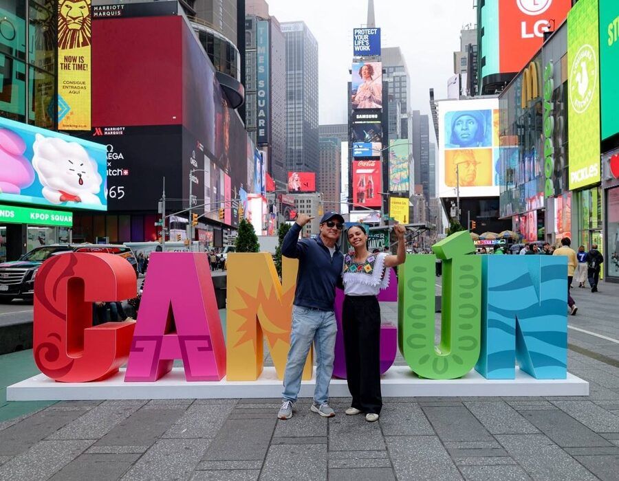 Ana Paty posiciona la marca Cancún en Times Square