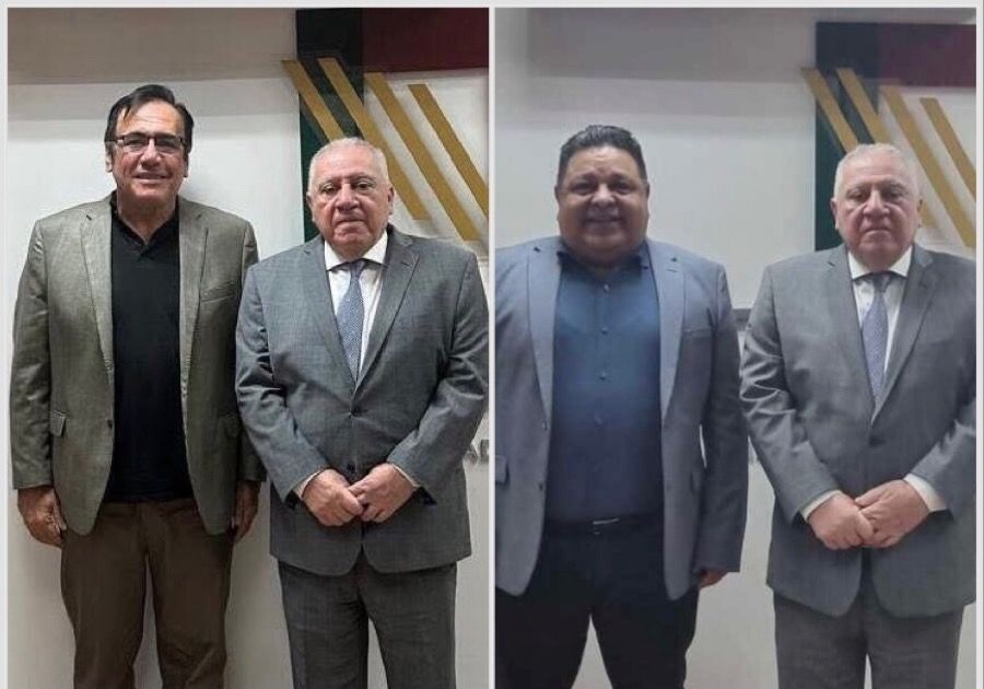 MENSAJE POLÍTICO | Diputado Velazco y regidor Muñoz visitan a Rafa Marín en Aduanas