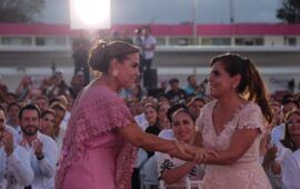 Vero Lezama inicia campaña para el 27 con Informe; no estuvieron las candidatas de Cancún ni Ana Paty