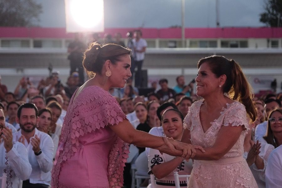 Vero Lezama inicia campaña para el 27 con Informe; no estuvieron las candidatas de Cancún ni Ana Paty
