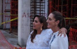Finalmente, Sheinbaum llegó a Quintana Roo en la tarde del viernes, y tuvo eventos privados